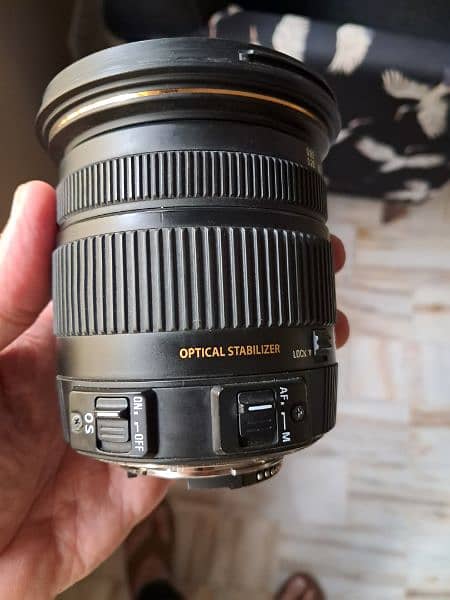 Sigma Lens 17-50 mm (Nikon mount) f 2.8 EX DC OS 2