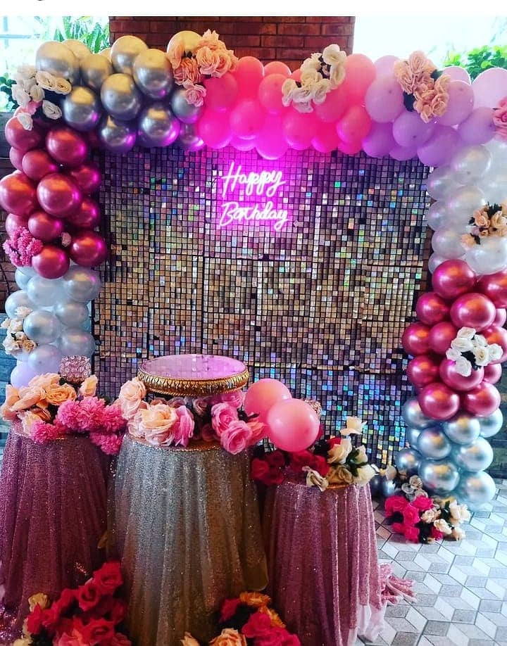 Birthday Decor/Balloon Decor/Mehndi Decor/Light Decor/ Masehri 6