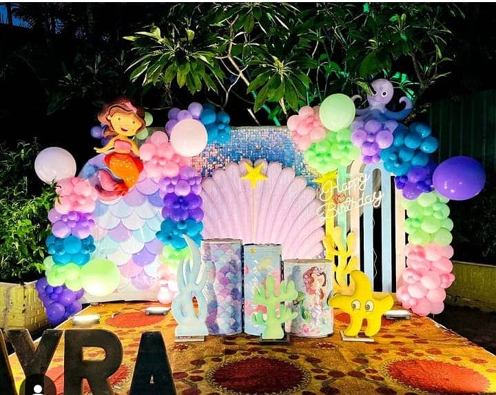 Birthday Decor/Balloon Decor/Mehndi Decor/Light Decor/ Masehri 7