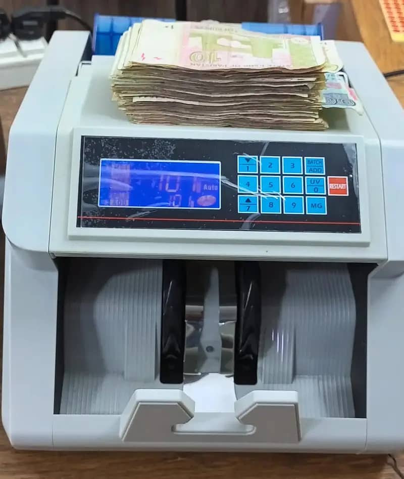 Currency Counter Machine - Note counter - Cash Counter- Fake Detector 1