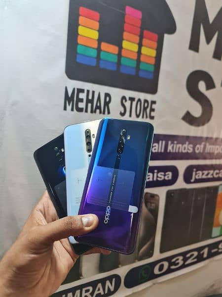 oppo reno 2z 8gb 256gb  Display Finger( popup Cam) 4500 mah 10/10 3