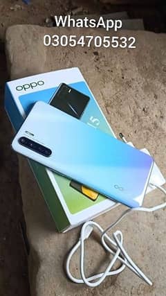 Oppo F15 8/256 with box Charger