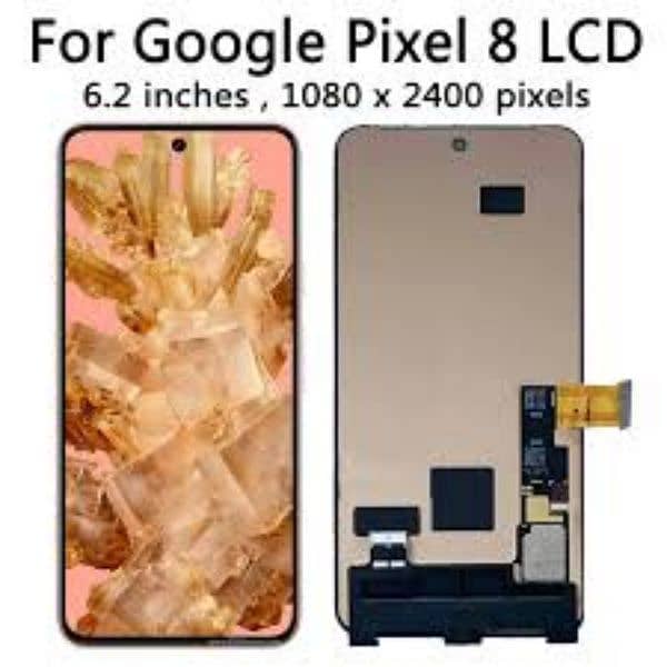 Google pixel 8 pro OLED display/Panel. 5