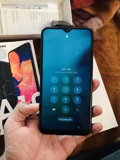 Samsung A10 2/32 with box charger