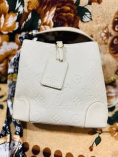 cream color louis vuiton Handbag