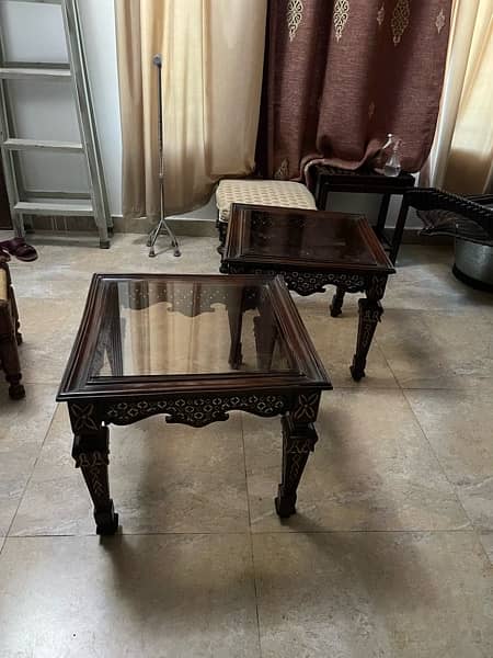 Wooden Chinioti work tables 7