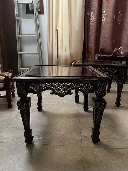 Wooden Chinioti work tables 8