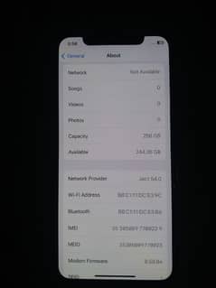 Iphone x  pta approve 256 BG    03269009963