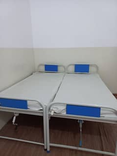 two patient beds