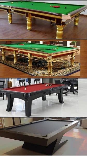 All Type Of Game Snooker / Pool/ Table Tennis / Foosball Game / Dabbo 4