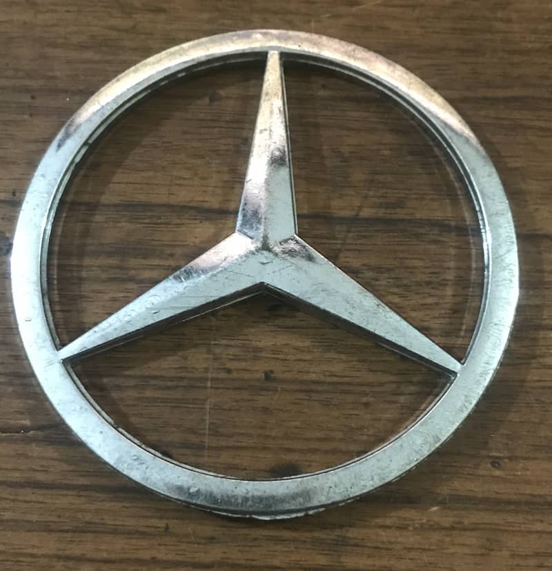 Mercedes Benz W123W203W204 Logo Shock KeyMirror W220W212W210 C180 2