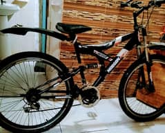 bicycle impoted  Morgan brand full size 26 dual suspension