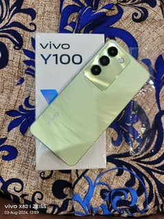 vivo y100 256gb 20 days used only