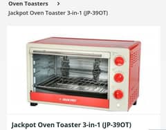 jackpot 3 in 1 oven roster microwave