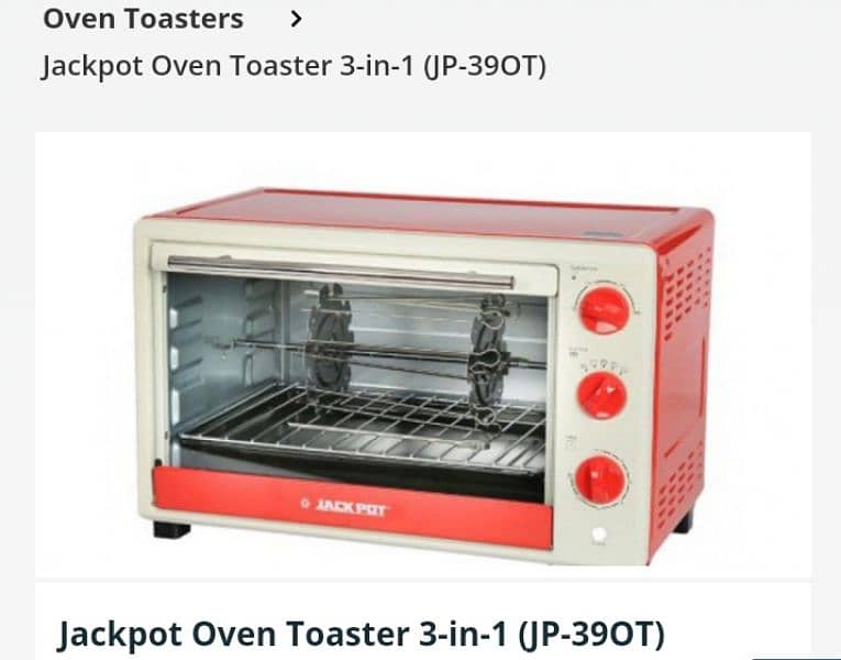 jackpot 3 in 1 oven roster microwave 0