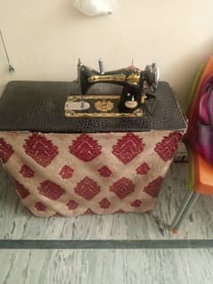 Romer sewing machine for sale with new. motor + heavy iron  stand