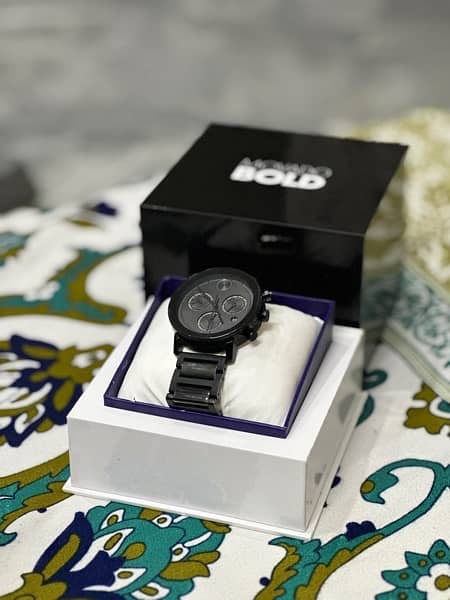 Versace and Movado and Tissot Original Premium Watches Available 9