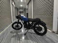 cafe race brat 125