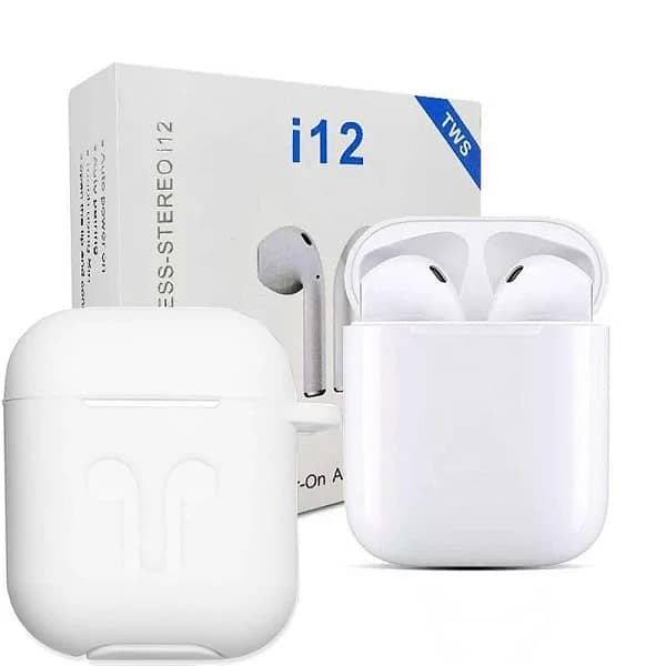 i12 Airpods, Original TWS & Wireless Bluetooth 5.0 2