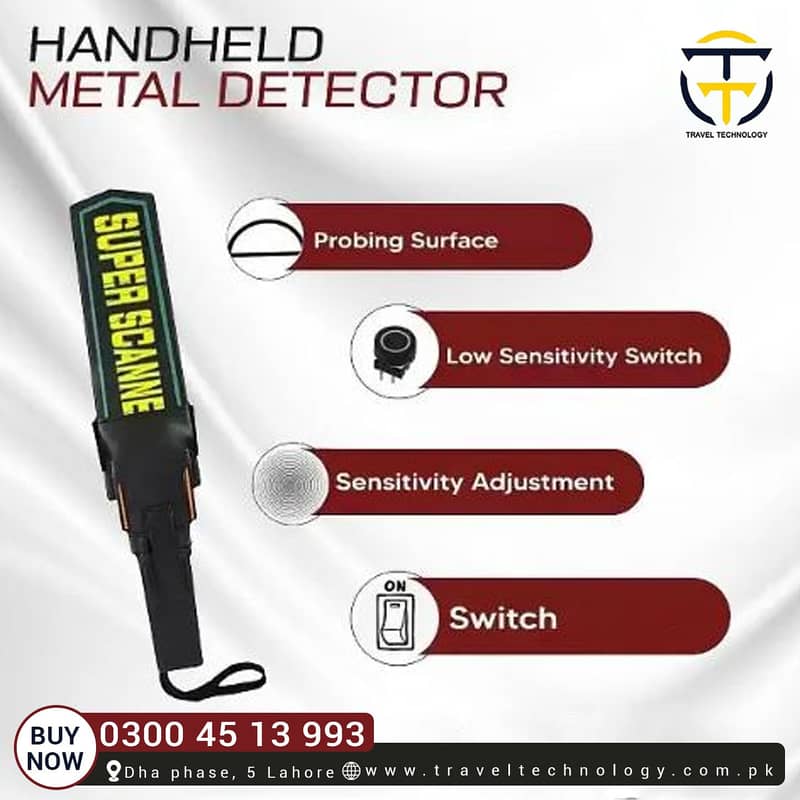 Metal Detector Unlock Safety Embrace Metal Detectors 0