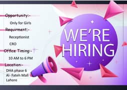 We Need Female staff for office work