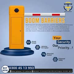 Boom Road Barrier Parking Gate Efficient Vehicle Access Control