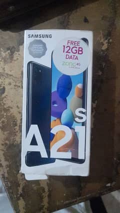 samsung a21s 4 128 gb pta approved with box in lush condition