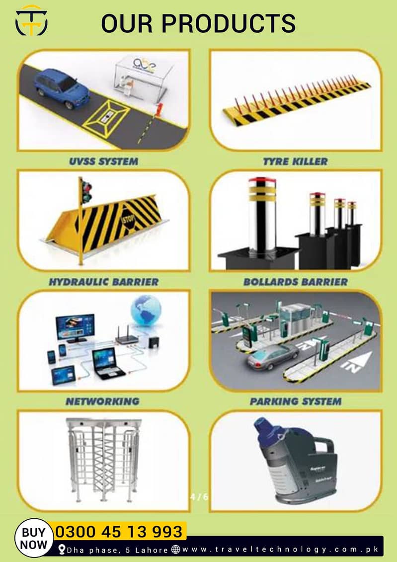 Boom Road Barrier Parking Gate Efficient Vehicle Access Control 1