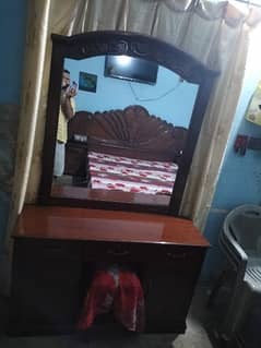 big dressing table and king size bed