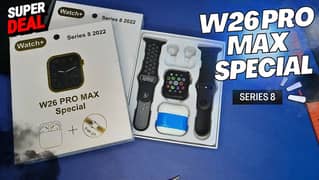 SMART WATCH W26 pro max For Man And Women Full set