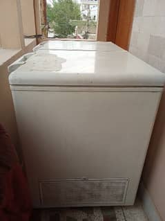 Used double door freezer in good condition.