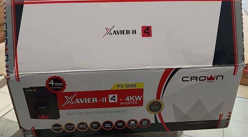 Crown Xavier 4 Wifi dualout 4year local Warranty 6