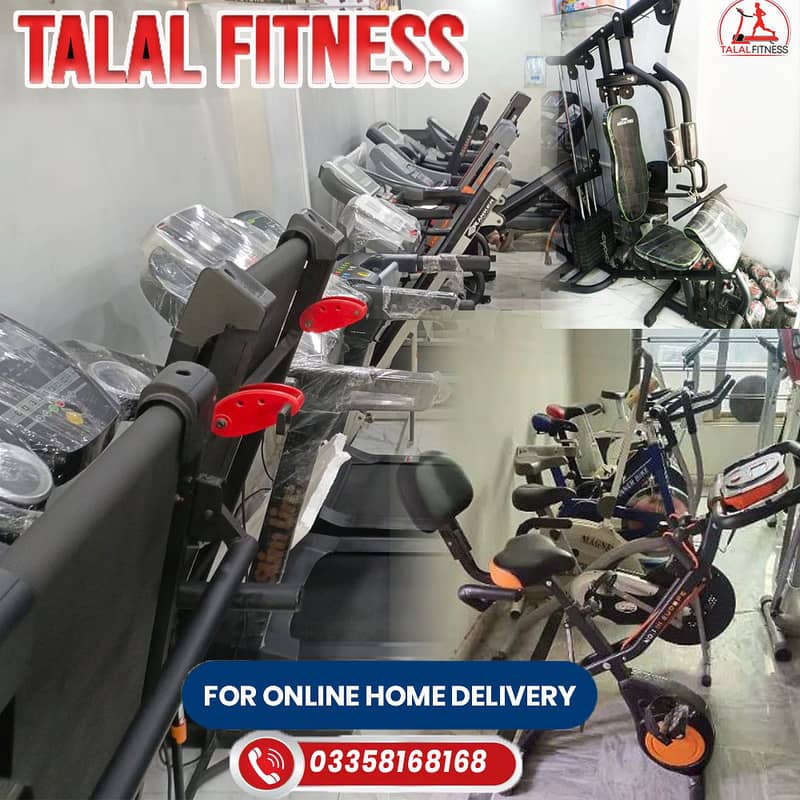 Branded Treadmill Elliptical Gym Exercise Machine Cash On Delivery 4