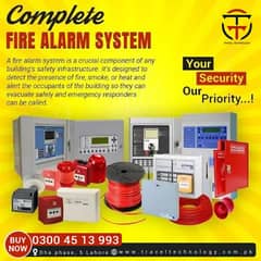 Fire Alarm heat and smoke detection system.