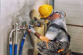 plumber tank cleaner, boring & gas fitting
