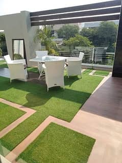 Artificial Grass ' Astro Turf Pvc Wooden Tiles.