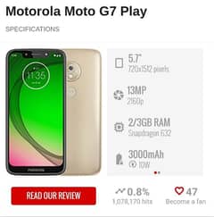 Moto g7 play non pta gaming processor
