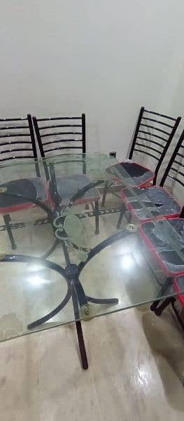 Dining Table + 6 Chairs 10