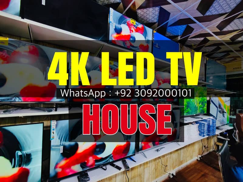 55'' inches 4K Andriod Smart Led tv Brand New With Warrenty 2