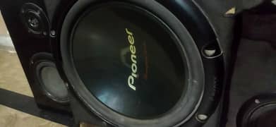 Pioneer car woofer