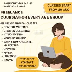 Freelance courses| Online work| Remote work