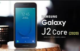 Samsung Galaxy4G J2Core good condition Acha battery time dulsim all ok
