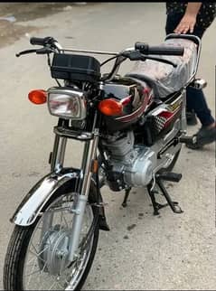 Honda 125 2024 Model Black color unregistered