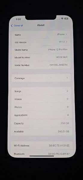 iPhone 12 pro max in lush condition 256GB 6