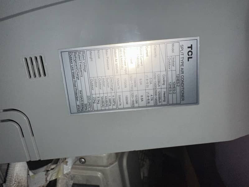 Tcl 1 Ton inverter 1