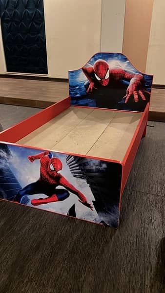 bed kids spiderman single bed 2