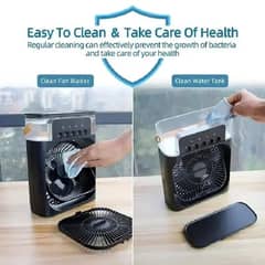 Portable Humidifier Fan Air Conditioners USB Electric Fan