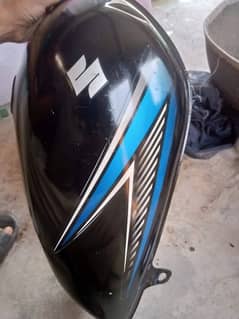 Suzuki GS 150 fuel tank and side cover / tanki tape 2017