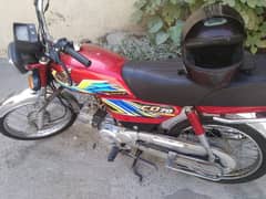 Honda cd 70 for sale red color 2021 model