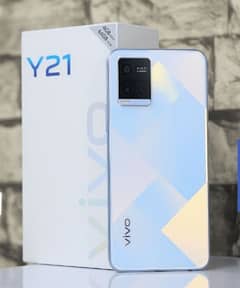 Vivo y21good condition available with 4gb Ram and Rom 64gb